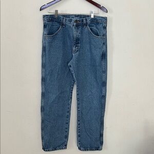 Rustler Denim Jeans Men's 34 x 30 Straight Leg